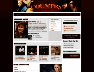 countrymusicperformers.com screenshot