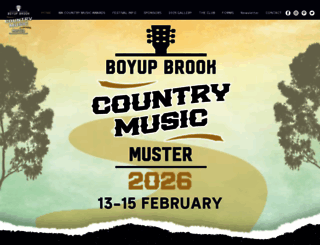 countrymusicwa.com.au screenshot