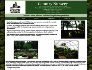 countrynurserylandscape.com screenshot