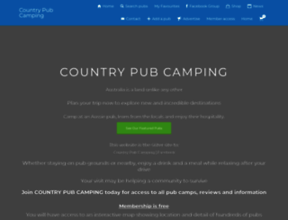countrypubcamping.com screenshot