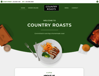 countryroasts.com screenshot