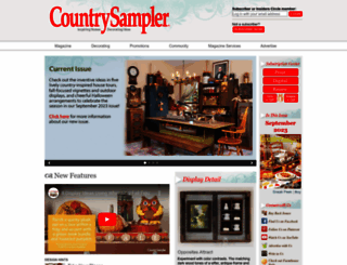 countrysampler.com screenshot