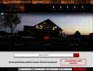 countrysidemotors.com screenshot