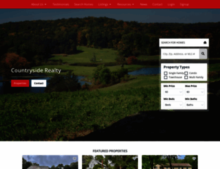 countrysiderealtyct.com screenshot