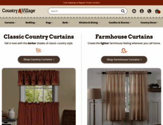 countryvillageshoppe.com screenshot