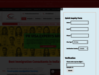 countrywidevisas.com screenshot