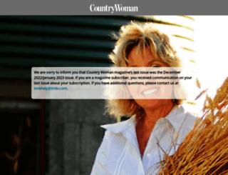 countrywomanmagazine.com screenshot