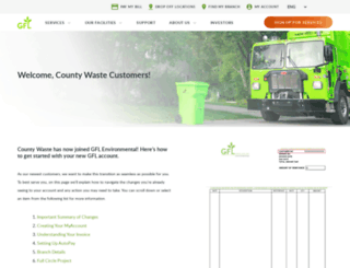 county-recycling.com screenshot