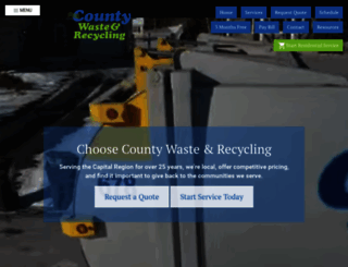 county-waste.com screenshot