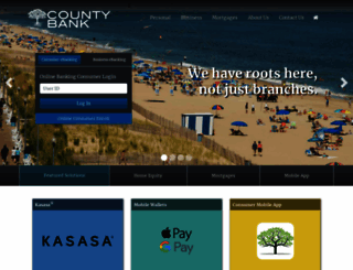 countybankdel.com screenshot