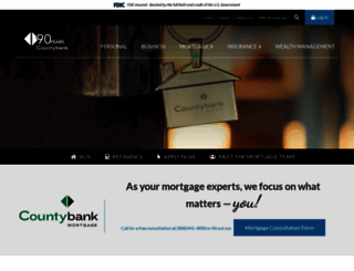 countybankmortgage.com screenshot