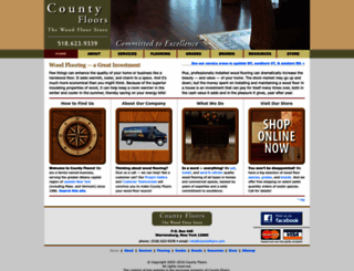 countyfloors.com screenshot