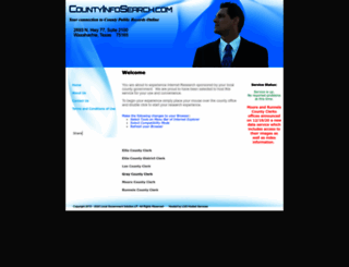 countyinfosearch.com screenshot
