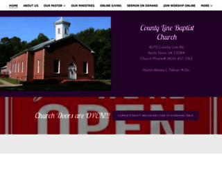 countylinegoochland.com screenshot