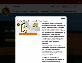 countyofnewell.ab.ca screenshot