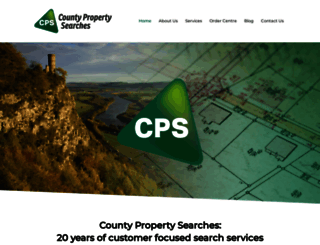countypropertysearches.co.uk screenshot