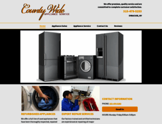 countywideapplianceservice.com screenshot