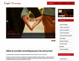 couple-romantique.fr screenshot