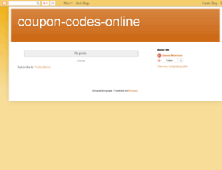 coupon-codes-online.blogspot.com screenshot