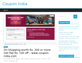 coupon-india.com screenshot