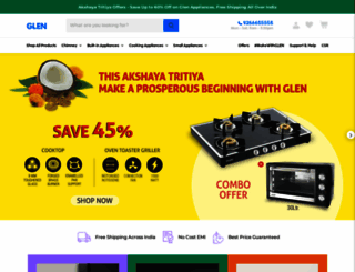 coupon.glenindia.com screenshot