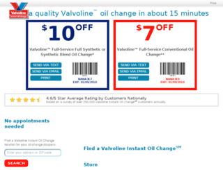 coupon.vioc.com screenshot