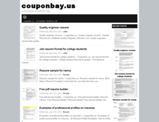 couponbay.us screenshot