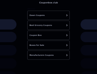 couponbox.club screenshot