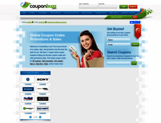 couponbuzz.com screenshot