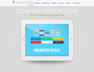 couponcodeplugin.com screenshot
