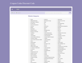 couponcodesdiscountcode.com screenshot
