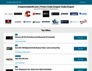 couponcodesoft.com screenshot