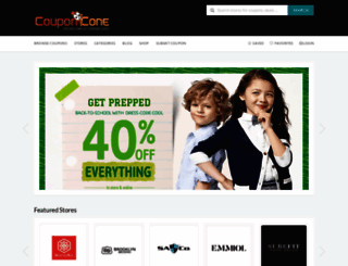 couponcone.com screenshot