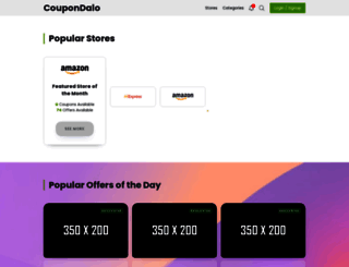 coupondalo.com screenshot