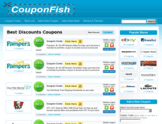 couponfish.co.uk screenshot