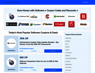 couponforsoftware.com screenshot