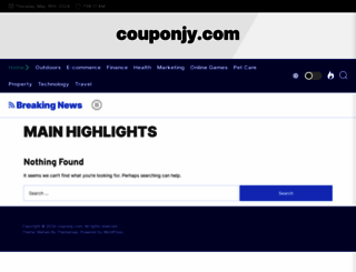 couponjy.com screenshot