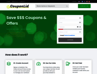 couponlid.com screenshot