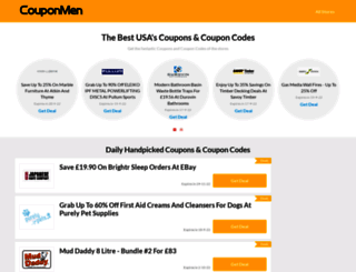 couponmen.org screenshot