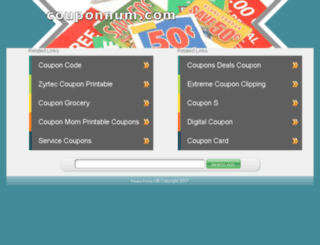 couponnum.com screenshot