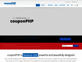 couponphp.com screenshot