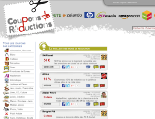 coupons-et-reductions.com screenshot