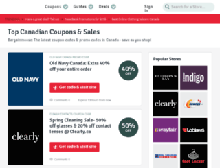 coupons.bargainmoose.ca screenshot