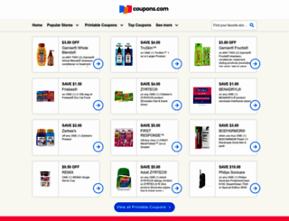 coupons.com screenshot