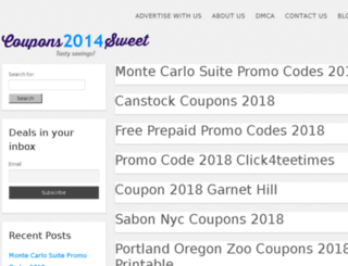 coupons2014sweet.com screenshot