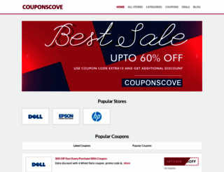 couponscove.com screenshot