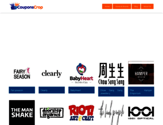 couponscrop.com screenshot