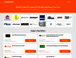 couponsday.org screenshot