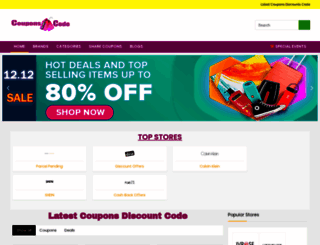couponsdiscountcode.com screenshot