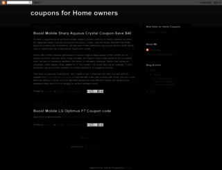 couponsforhomeowners.blogspot.com screenshot